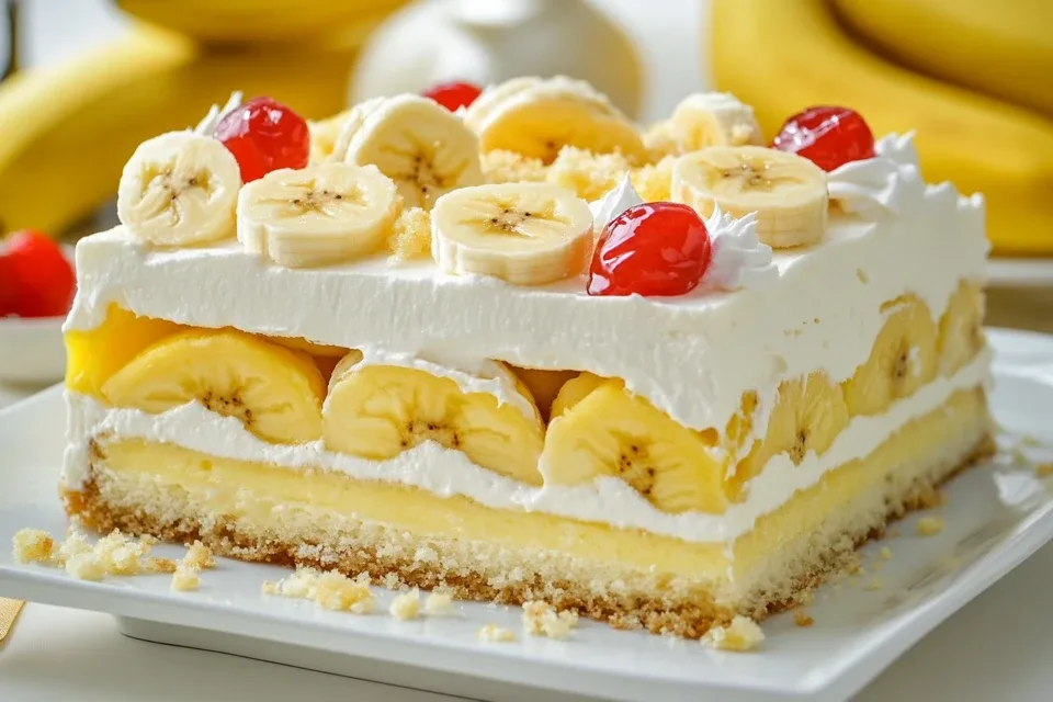 Banana Split Cake Recipe: A Sweet, No-Bake Delight for Any Occasion
