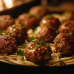 Gluten Free Meatball Recipe: Delicious and Easy to Make 7 Meatballs on spaghetti