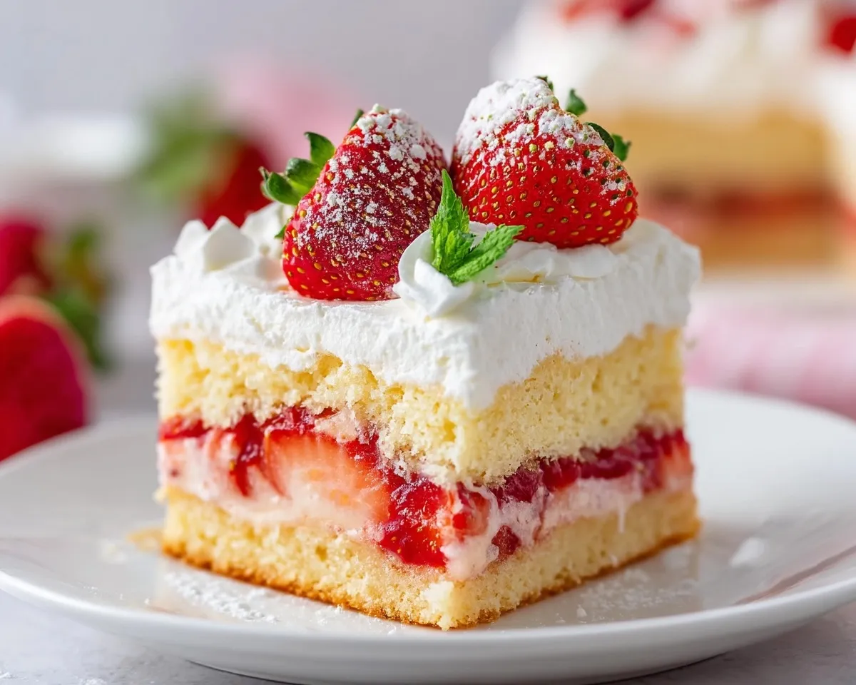 Strawberry Poke Cake Recipe: A Delicious and Easy Dessert for Any Occasion