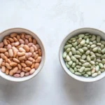 Are Pinto Beans and Romano Beans the Same Thing: A Comprehensive Guide 11 Two bowls of beans