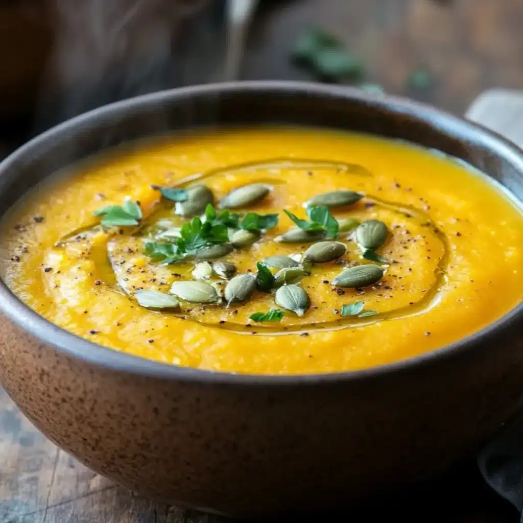 Crockpot Butternut Squash Soup – A Cozy, Flavorful Comfort Dish 10 Crockpot butternut squash soup with bread and croutons