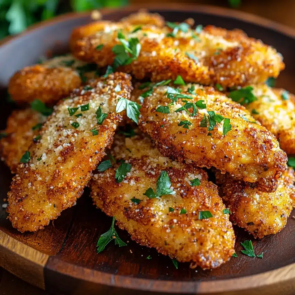 Crispy Parmesan Chicken Tenders – The Ultimate Crunchy Recipe